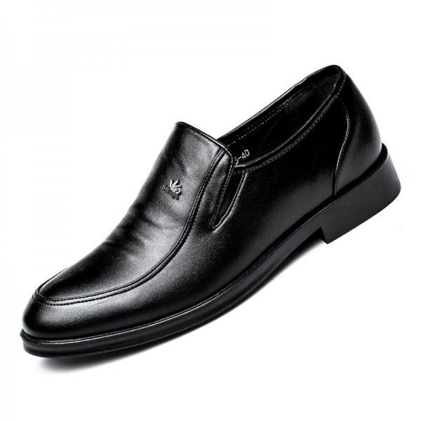  spring new leather shoes men's business dress men...