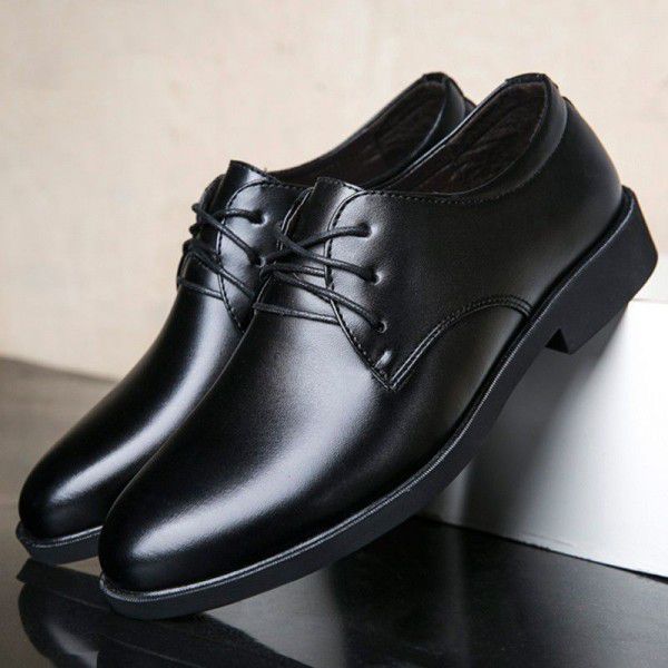  new business leather shoes men's formal casual sh...